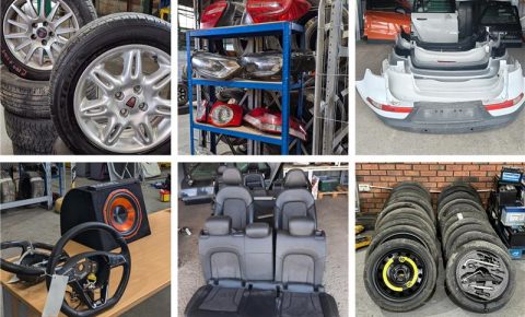 Collage of UPI Spare parts