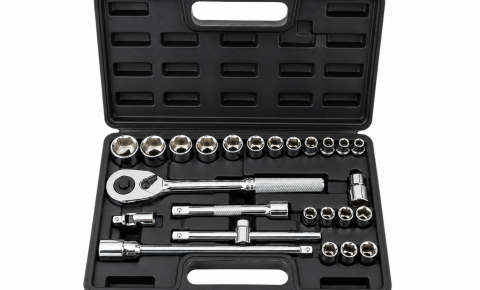 A Socket Set and Ratchet.
